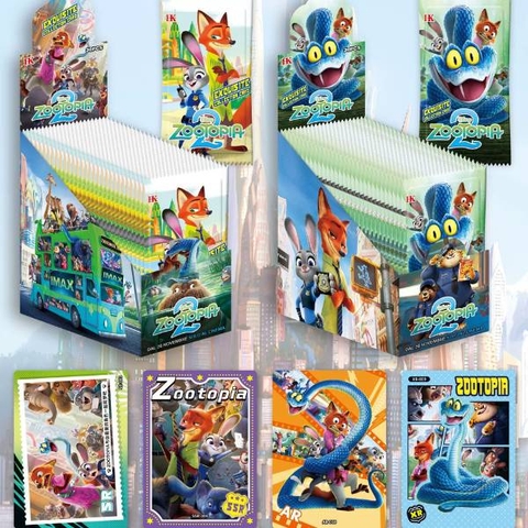 [ Set 2 Hộp ] Thẻ Bài Zootopia [ Hộp 30 Túi / Túi 5 Thẻ ] - 20270