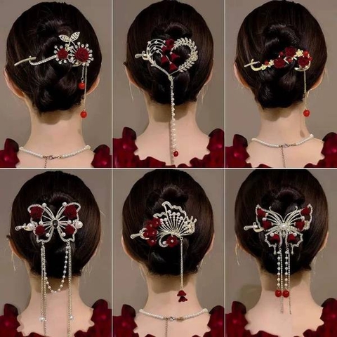 [ Set 5 Cái ] Kẹp Tóc Kim Loại - 20588