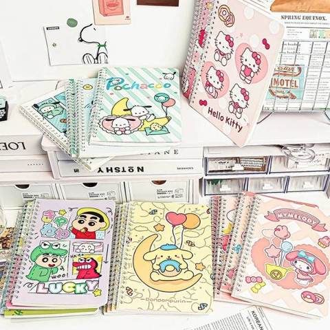 [ Set 20 Quyển ] Sổ Lò Xo Sanrio [ A5 ] - 20627