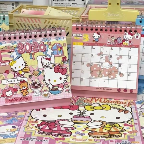 [ Set 5 Quyển ] Lịch 2026 Sanrio - 20696