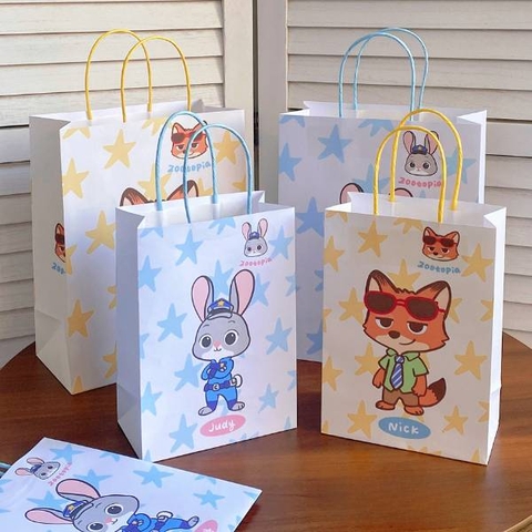 [ Set 20 Cái ] Túi Quà Zootopia [ 2 Size ] - 20761