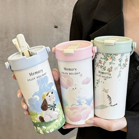 [ Set 2 Cái ] Bình Giữ Nhiệt [ 500ml / Inox 316 ] - 20773