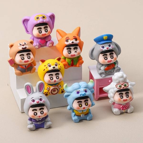 [ Set 16 Cái ] Charm 3D Cu Shin Cosplay Zootopia - 20803
