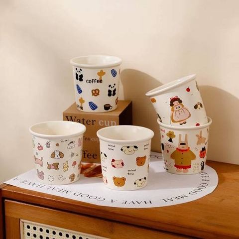 [ Set 4 Cái ] Cốc Sứ - 20834