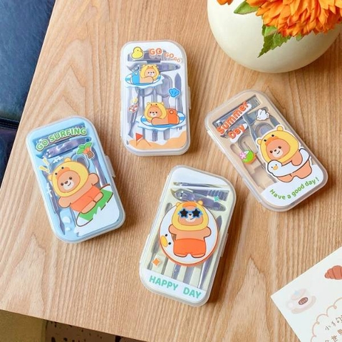 [ Set 4 Bộ ] Phụ Kiện Nail [ 7 Món ] - 20850