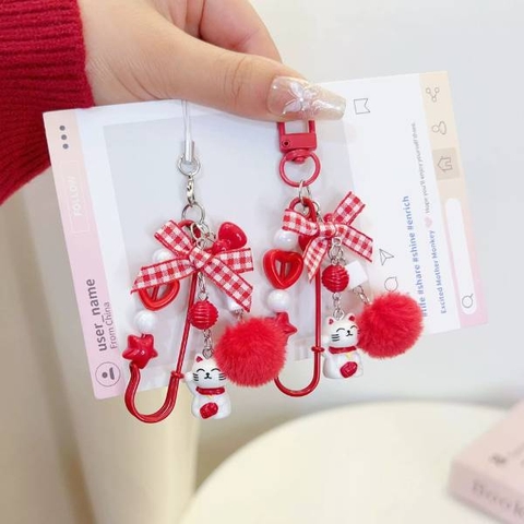 [ Set 10 Cái ] Móc Khoá / Dây Treo Điện Thoại - 20913