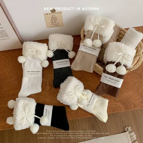 [ Set 5 Đôi ] Tất Vớ [ Cotton ] - 20917