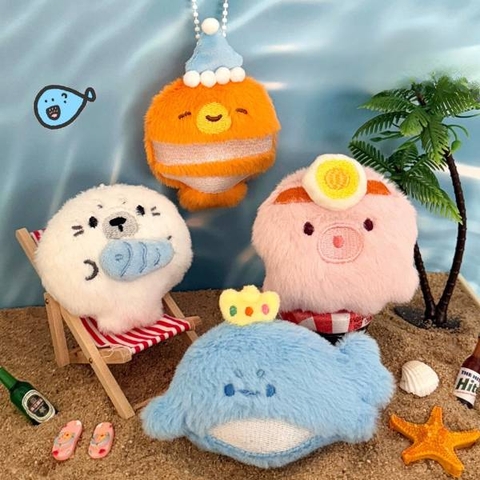 [ Set 12 Cái ] Móc Khoá - 20929