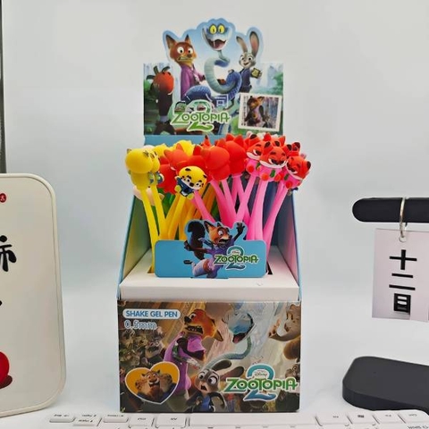 [ Hộp 48 Cây ] Bút Bi Zootopia [ 0.5mm / Đen ] - 20948