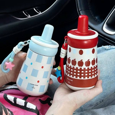 [ Set 2 Cái ] Bình Giữ Nhiệt [ 380ml / Inox 316 ] - 21066