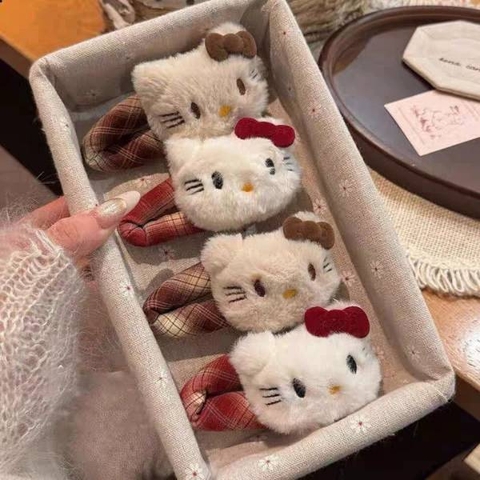 [ Set 10 Cái ] Kẹp Tóc Hello Kitty - 21139