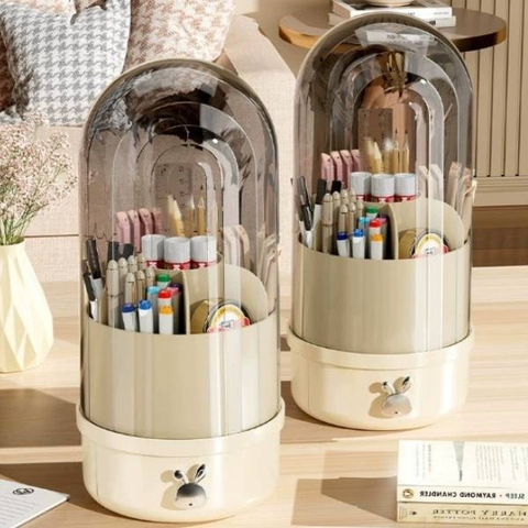 [ Set 2 Cái ] Kệ Cắm Bút / Dụng Cụ Trang Điểm [ 26.3*12.1cm ] - 21185