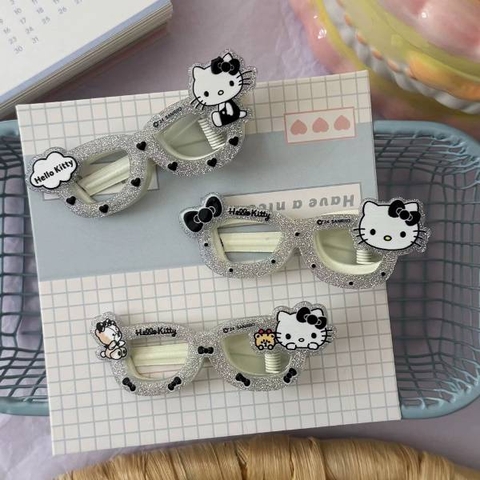 [ Set 12 Cái ] Kẹp Tóc Hello Kitty - 20442