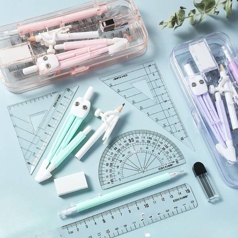 [ Set 5 Hộp ] Compa Deli [ 10 Món ] - 20453