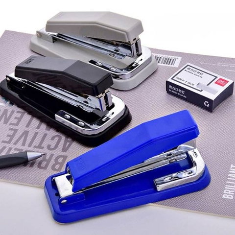 [ Set 5 Hộp ] Bấm Giấy 360 Deli [ Ghim 24/6 ] - 20455