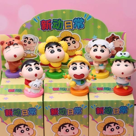[ Hộp 6 Box ] Mô Hình Cu Shin [ Size ~ : 6*8cm ] - 21339