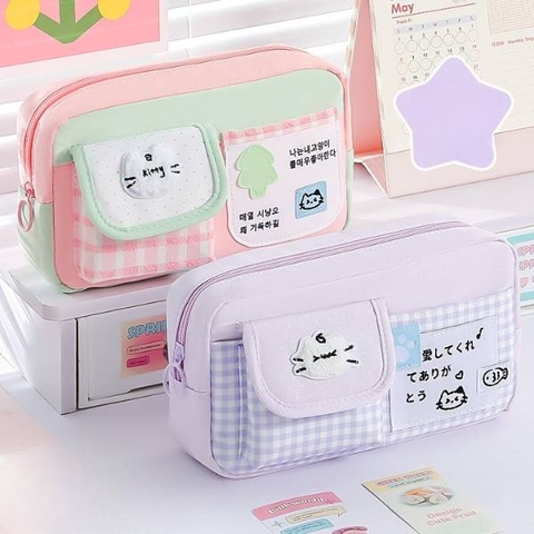 [ Set 2 Cái ] Bóp Bút [ 21*5*12cm ] - 21448