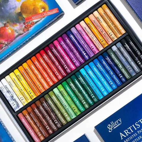 [ Set 2 Hộp ] Bút Màu Sáp [ 12/25/50 Cây ] - 21433