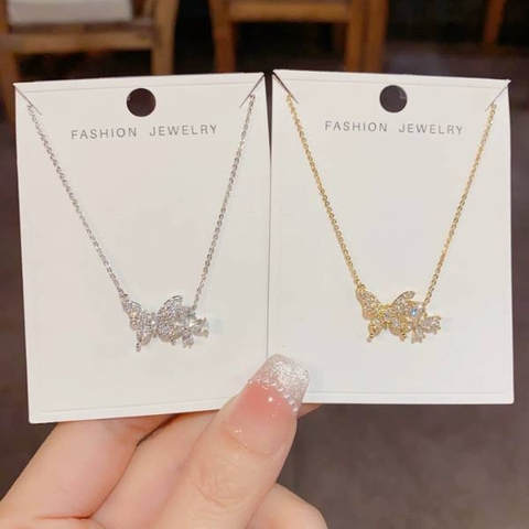 [ Set 2 Sợi ] Dây Chuyền [ Zirconium ] - 21494