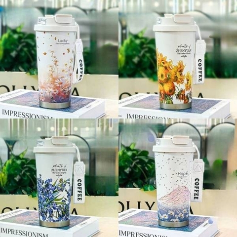 [ Set 2 Cái ] Bình Giữ Nhiệt [ 530ml / Inox 316 ] - R21541