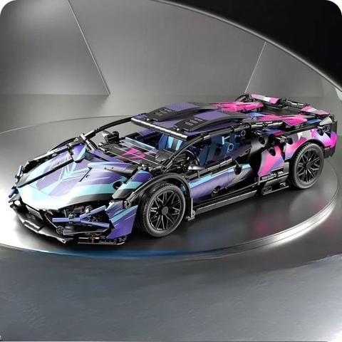 Lego Siêu Xe Lamborghini Cyberpunk [ Size 1:14 / 36cm ] - 21572