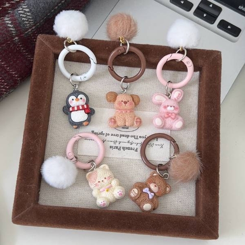 [ Set 20 Cái ] Móc Khoá - 21686