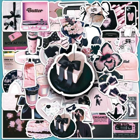 [ Set 10 Túi ] Sticker [ 52 Miếng ] - 21729