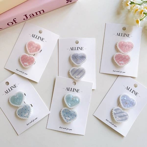 [ Set 12 Vỉ ] Kẹp Tóc - 21733