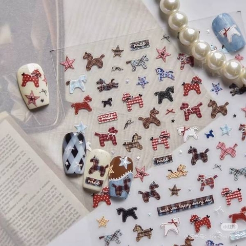 [ Set 20 Tấm ] Sticker Dán Nail - 21845