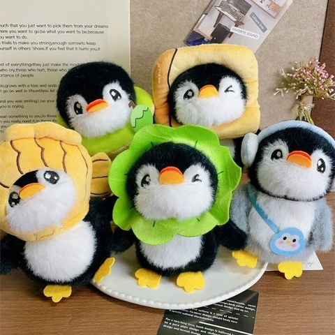 [ Set 5 Cái ] Móc Khoá Pengu - 21833