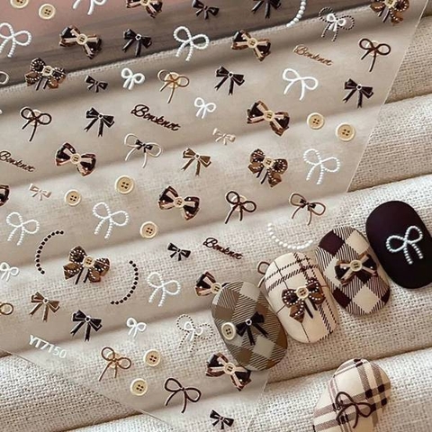 [ Set 20 Tấm ] Sticker Dán Nail - 22151