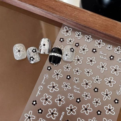 [ Set 20 Tấm ] Sticker Dán Nail - 22153