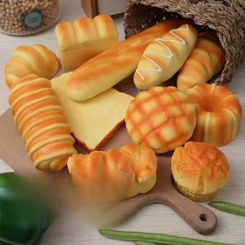 [ Set 10 Cái ] Squishy Bánh Mỳ [ Hồi Chậm ] - 22172