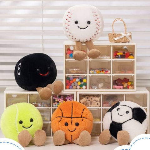 [ Set 5 Con ] Gấu Bông Thể Thao [ 13cm ] - 22187