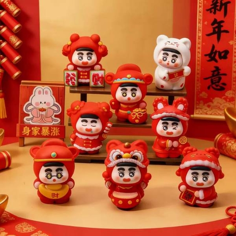 [ Set 16 Cái ] Charm 3D Cu Shin - 22205