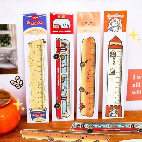 [ Set 50 Cây ] Thước Kẻ 12cm - 22308