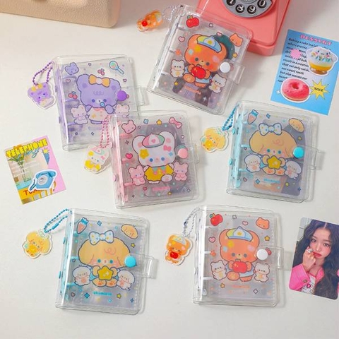 [ Set 5 Quyển ] Album Lomo Card [ Có Ruột + Móc Khoá ] - 22290