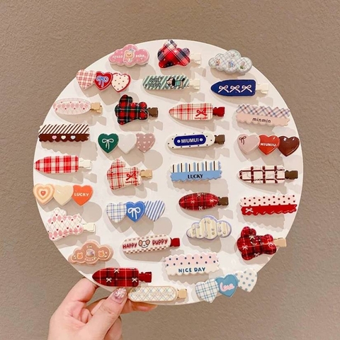 [ Set 12 Bộ ] Kẹp Tóc [ Bộ 5 Cái ] - 22317