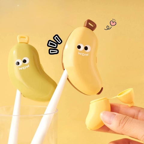 [ Set 10 Cái ] Móc Khoá Đựng Bàn Chải [ Dụng Cụ Đựng Không Kèm Bàn Chải ] - 22409