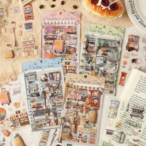 [ Set 12 Túi ] Sticker - 22475