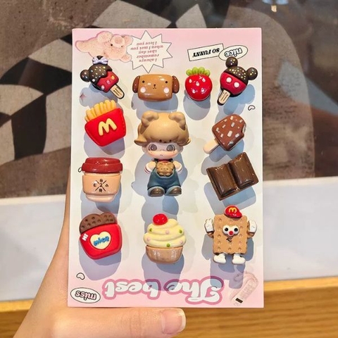 [ Set 2 Bộ ] Charm Dép CROSS - 16217