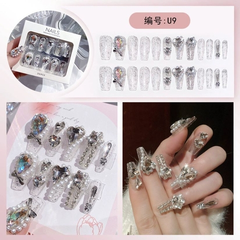 [ Set 5 Hộp ] Nail [ 24 PCS + Bộ Dán Nail ] - 21919