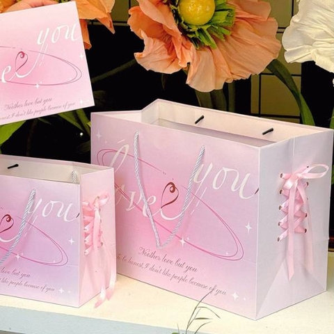 [ Set 12 Cái ] Túi Quà [ Tự Thắt Dây ] - 22128