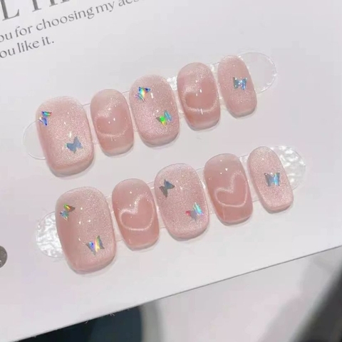 [ Set 2 Bộ ] Nail Thiết Kế [ 10 PCS + Bộ Dán Nail ] - 22049