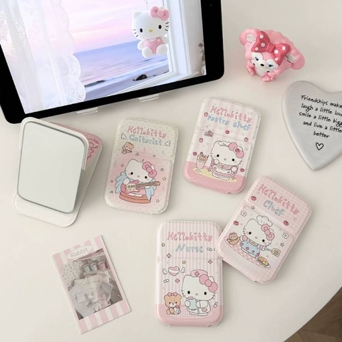 [ Set 12 Cái ] Gương Bỏ Túi Hello Kitty [ 7*11cm ] - 22683