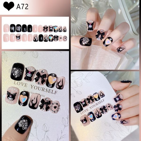[ Set 5 Hộp ] Nail [ 24 PCS + Keo Thạch ] - 21870