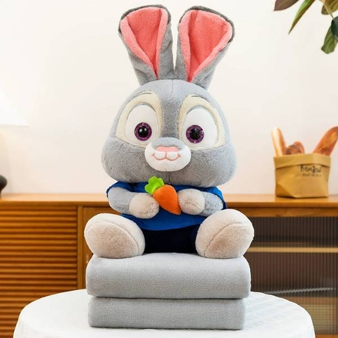 [ Set 2 Bộ ] Gối + Chăn 160*100cm Zootopia - 20162