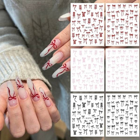 [ Set 20 Tấm ] Sticker Dán Nail - 22148