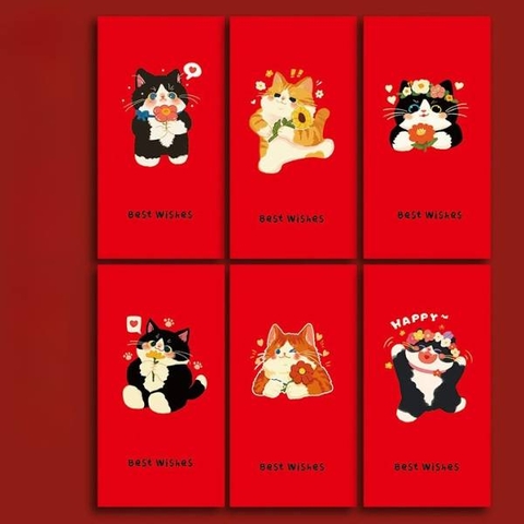 [ Set 10 Xấp ] Lì Xì [ Xấp 6 Cái ] - 20844