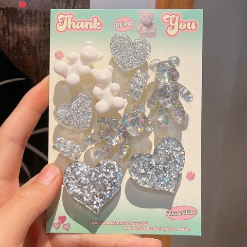 [ Set 2 Bộ ] Charm Dép CROSS - 16223